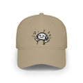 Vibing Robot Baseball Cap — Embroidered Headphones Sketch Hat