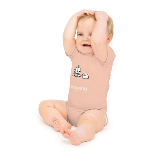 Booping Robot Baby Bodysuit — Cute Gender Neutral Infant Onesie