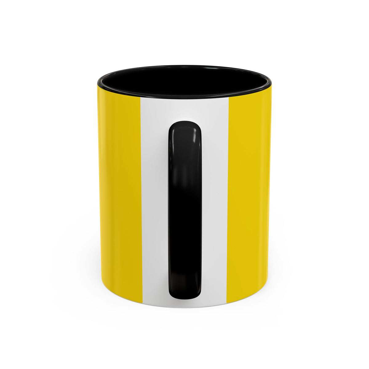 Booping Robot Yellow Coffee Mug — Cute Robot Boop Graphic (11/15 oz)
