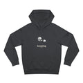 Booping Forest Green Hoodie — Cute Robot Boop Graphic