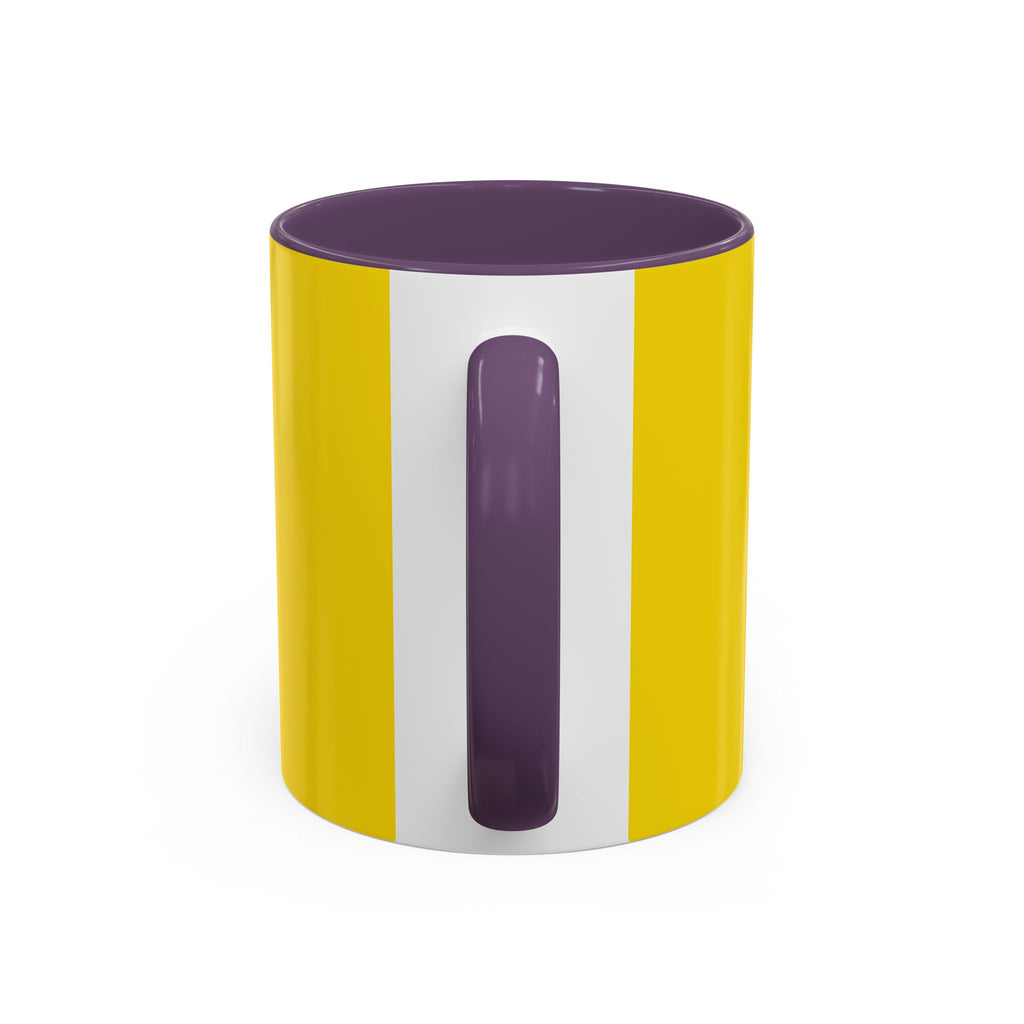 Booping Robot Yellow Coffee Mug — Cute Robot Boop Graphic (11/15 oz)